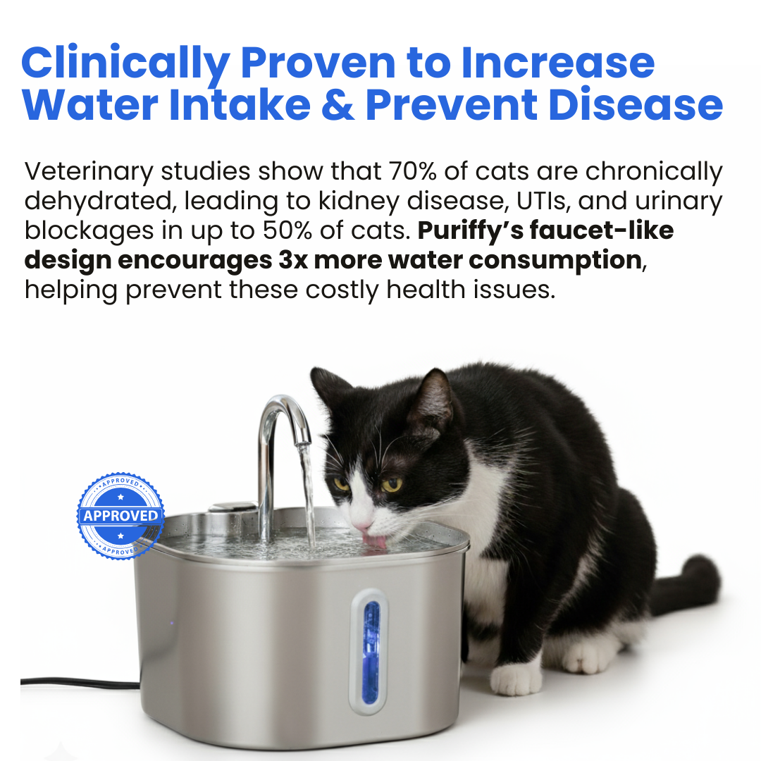 Clover Stainless Steel Water Fountain