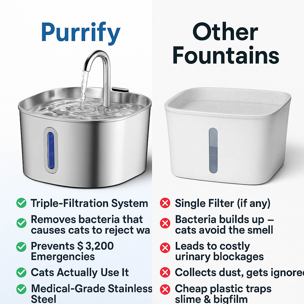 Clover Stainless Steel Water Fountain