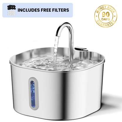 Clover Stainless Steel Water Fountain